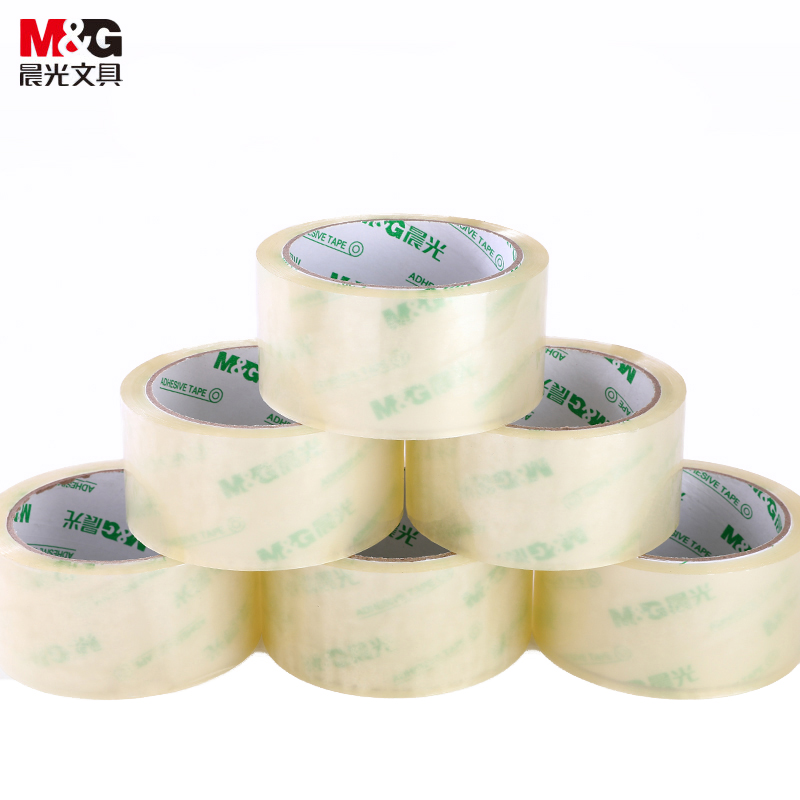 晨光（M&G） AJD95784透胶带48mm*100y6卷/筒打包胶带不易断裂封箱