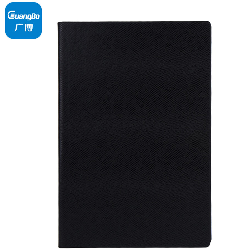 广博（GuangBo）16K皮面记事本  120张单本装黑色GBP16733