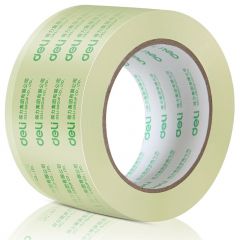 得力（deli） 胶带超市封箱胶带60mm*100y*50um透明封箱胶带办公用品6卷装30369