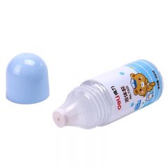 得力（deli） 优酷7301液体胶水无色35ml高透明胶水 高粘液体胶 可水洗手工滴胶儿童胶水 学生文具 开学必备学习用品