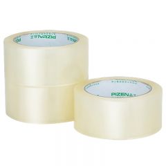 得力（deli） 30922 封箱胶带透明加厚大卷宽强力打包封口胶布高品质透明快递打包胶带 55mm*100y*6卷