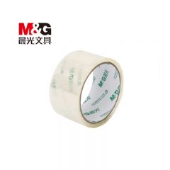 晨光 （M&G）办公文具普透封箱胶带 透明胶布快递打包胶带48mm*30y（27.42m/卷）6卷装AJD97326