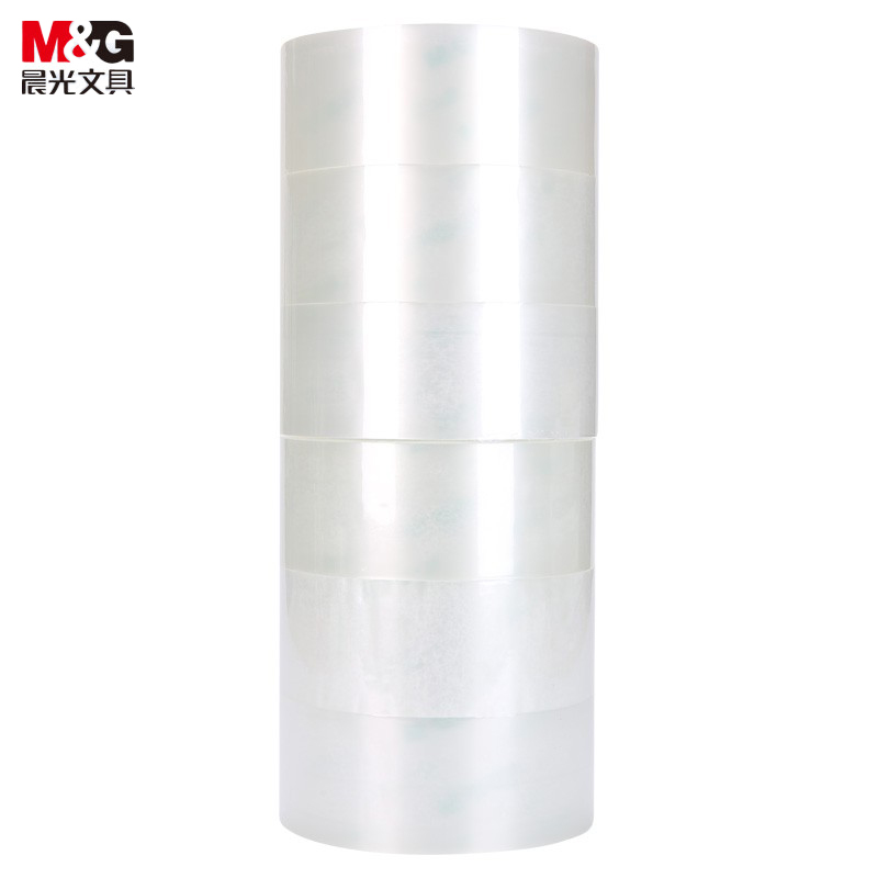 晨光（M&G） AJD95785普惠普透封箱胶带48mm*150y6卷/筒快递打包高粘不断裂