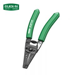 老A LA824126 手动剥线钳 电工打线钳剥皮器剥线器剪线钳光纤拨线钳子