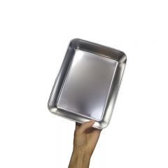 斯格达 304不锈钢方盘100个/箱26.5*20.5*2.6cm