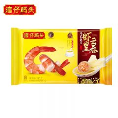 湾仔码头 港式鲜美虾皇云吞315g 约20只