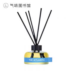 气味图书馆 100ml 藤条香薰大西洋香型无火藤条香薰室内卧室寝室宿舍香水香氛香薰