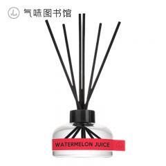 气味图书馆 100ml 藤条香薰鲜榨西瓜汁香型无火藤条香薰室内卧室寝室宿舍香水香氛香薰